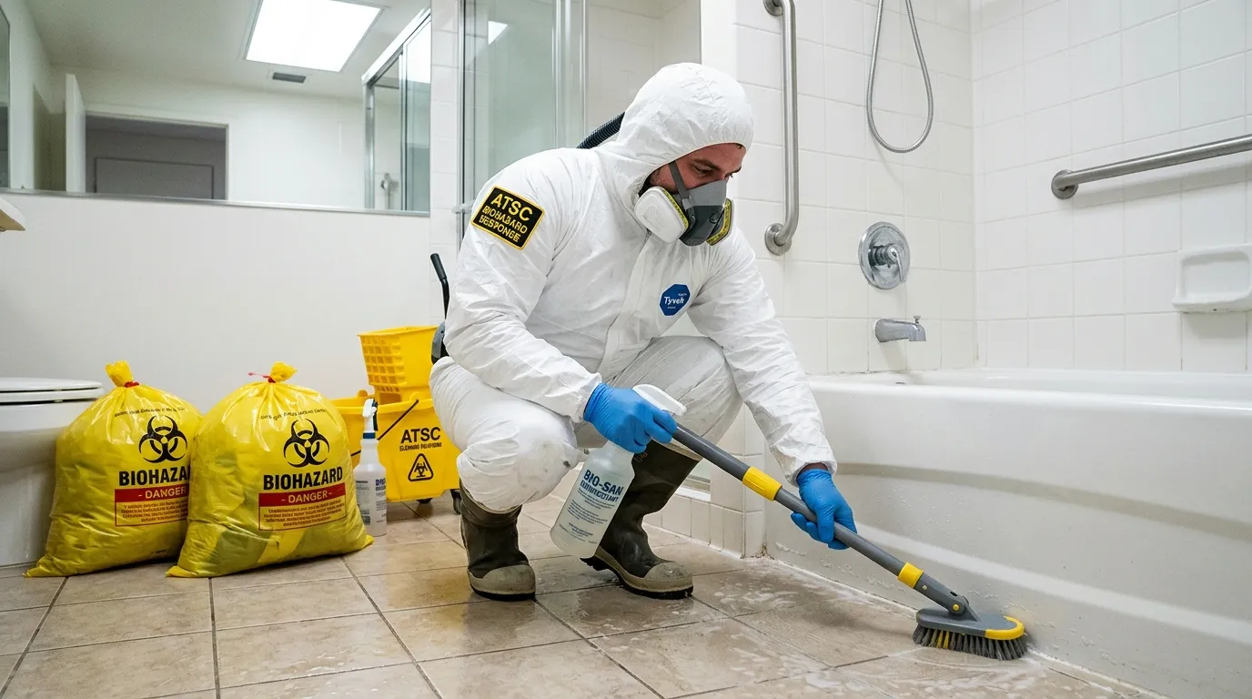 Decontamination equipment deployed for Blood Cleanup in Santa Rosa